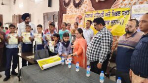 ਸਰਕਾਰੀ ਪ੍ਰਾਇਮਰੀ ਮਿਡਲ ਸਕੂਲ ਮੋਰਾਂਵਾਲੀ ਸੁਨਾਮ ਵਿਖ਼ੇ ਨੈਸ਼ਨਲ ਡੀ ਵਾਰਮਿੰਗ ਡੇ ਮਨਾਇਆ